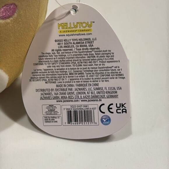 NWT 5" Medina the Yellow Lemonade Drink Squishmallow - Picture 5 of 5